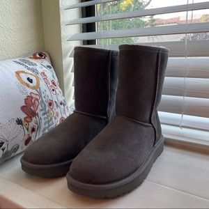 UGG Grey Low Boots